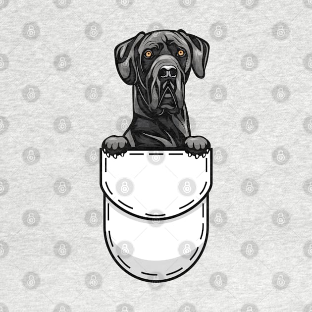 Funny Great Dane Pocket Dog by Pet My Dog